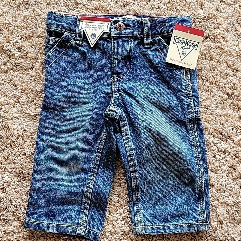 OshKosh carpenter jeans, nwt, 6months